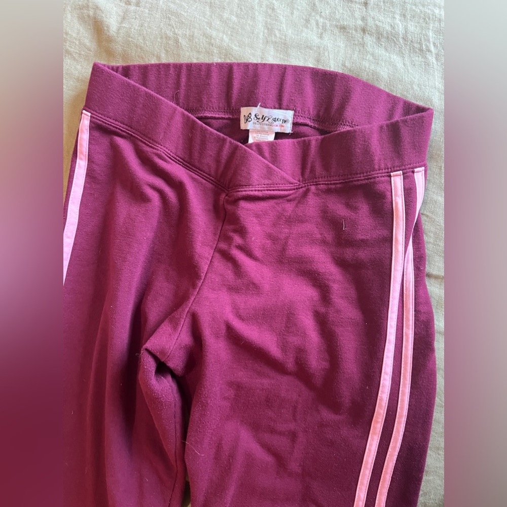 SELF Esteem Vintage Vtg Y2K Cross Front Flattering Sweatpants